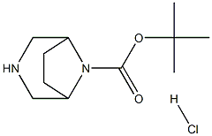 8-Boc-3,8-디아자-비시클로[3.2.1]옥탄,HCl 구조식 이미지