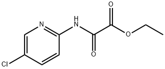 N-(5-클로로피리딘-2-일)옥살라민산에틸에스테르 구조식 이미지