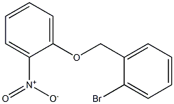 1-BroMo-2-((2-nitrophenoxy)Methyl)benzene 구조식 이미지
