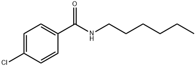 4-Хлор-N-н-hexylbenzamide структурированное изображение