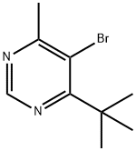 5-BroMo-4-(tert-Butyl)-6-MethylpyriMidine Structure