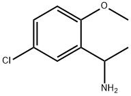 1-(5-클로로-2-메톡시페닐)에탄민 구조식 이미지