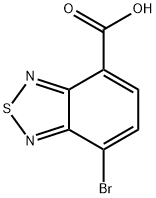7-broMobenzo[c][1,2,5]thiadiazole-4-carboxylic acid Structure