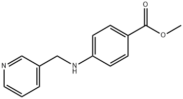 메틸4-((피리딘-3-일메틸)아미노)벤조에이트 구조식 이미지
