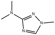 1H-1,2,4-Triazol-3-amine,N,N,1-trimethyl-(9CI) 구조식 이미지