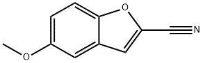 5-Methoxybenzofuran-2-carbonitrile Structure