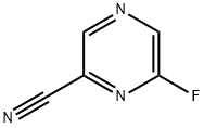 6-FLUORO-PYRAZINE-2-CARBONITRILE Structure