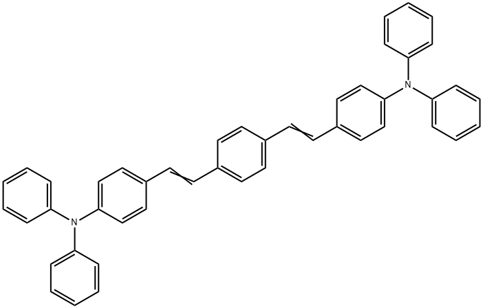 DSA-Ph1, 4-di-[4-(N,N-diphenyl)aMino]styryl-benzene Structure