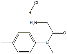 Glycinexylidide Hydrochloride 구조식 이미지