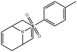 (1R,5R)-9-tosyl-9-azabicyclo[3.3.1]nona-2,6-diene 구조식 이미지