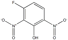 3-fluoro-2,6-dinitrophenol 구조식 이미지