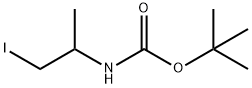 tert-butyl (1-iodopropan-2-yl)carbaMate Structure