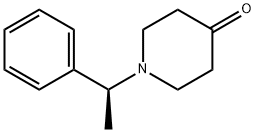 (S)-1-(1-phenylethyl)piperidin-4-one 구조식 이미지