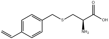 S-[(4-ethenylphenyl)Methyl]- L-cysteine Structure