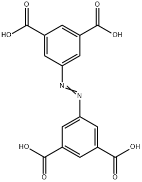 (E)-5,5'-(diazene-1,2-diyl)diisophthalic acid Structure