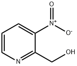 (3-Nitropyridin-2-yl)methanol 구조식 이미지