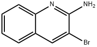 3-BroMoquinolin-2-aMine Structure