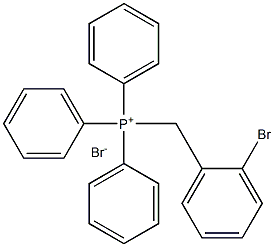 [(2-BroMophenyl)Methyl]triphenyl-phosphoniuM BroMide Structure