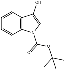 1-Boc-1H-Indol-3-ol Structure