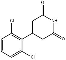 4-(2,6-dichlorophenyl)piperidine-2,6-dione Structure