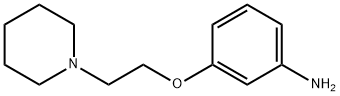3-(2-(Piperidin-1-yl)ethoxy)aniline Structure