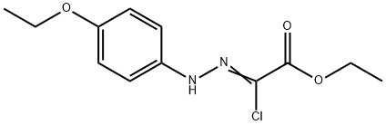 Acetic acid, 2-chloro-2-[2-(4-ethoxyphenyl)hydrazinylidene]-, ethyl ester Structure