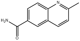 2-Methyl-chinolin-6-carbonsaeure-aMid Structure