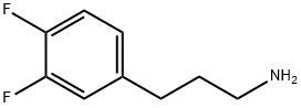 3,4-Difluoro-benzenepropanaMine Structure