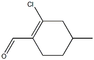 2-Chloro-4-Methylcyclohex-1-en-1-carbaldehyd Structure