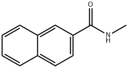 N-Methyl-2-naphthaMide 구조식 이미지