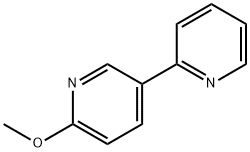 6'-Methoxy-2,3'-bipyridine 구조식 이미지