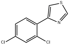 4-(2,4-디클로로페닐)-1,3-티아졸 구조식 이미지