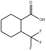 2-(trifluoromethyl)cyclohexane-1-carboxylic acid 구조식 이미지