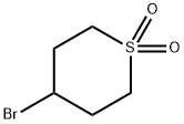 4-BroMotetrahydro-2H-thiopyran 1,1-dioxide Structure
