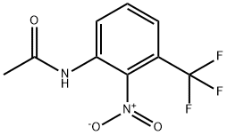 N-(2-nitro-3-(trifluoroMethyl)phenyl)acetaMide 구조식 이미지