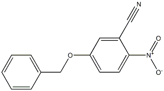 5-(Benzyloxy)-2-nitrobenzonitrile Structure