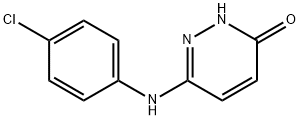 6-((4-Chlorophenyl)aMino)pyridazin-3(2H)-one Structure