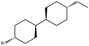 (trans,trans)-4-broMo-4'-ethyl-1,1'-Bicyclohexane Structure