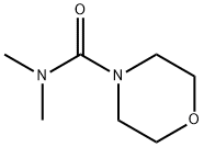 N,N-DiMethylMorpholine-4-carboxaMide 구조식 이미지
