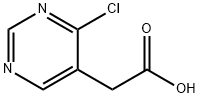 2-(4-ChloropyriMidin-5-yl)acetic acid Structure