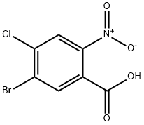 5-BroMo-4-chloro-2-nitrobenzoic acid Structure