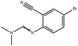 N'-(4-BroMo-2-cyanophenyl)-N,N-diMethylforMiMidaMide Structure