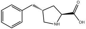 (2S,4R)-4-benzylpyrrolidine-2-carboxylic acid Structure