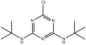 Bis(tert-butylaMino)chloro-s-triazine Structure