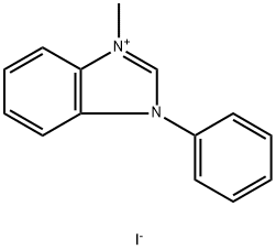 3-Methyl-1-phenyl-1H-benzo[d]iMidazol-3-iuM iodide Structure