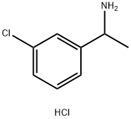 1-(3-Chlorophenyl)ethanaMine, HCl Structure