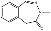 4H-2,3-Benzodiazepin-4-one, 3,5-dihydro-3-Methyl- 구조식 이미지