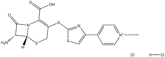 400827-64-7 7 β - aMino - 3 - [4 - pyridyl - 2 - thiazole sulfur radical ] - 3 - cepheM - 4 - carboxylic acid ·2HCl