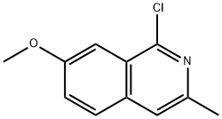 1-Chloro-3-Methyl-7-Methoxyquinoline Structure