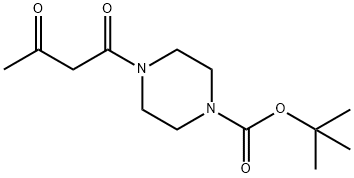 1-пиперазинкарбоновая кислота, 4-(1,3-диоксобутил)-, 1,1-диметилэтиловый эфир структурированное изображение